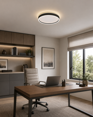 Eclipse – Lámpara de Techo LED Redonda Moderna Regulable