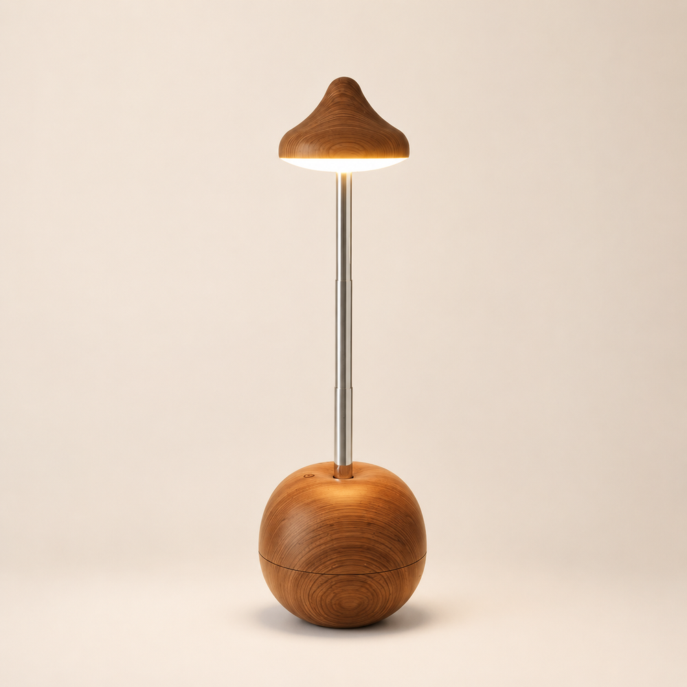 Equilibra Nova lampara de mesa USB recargable LED regulable con control táctil y mando (3000–6000K)