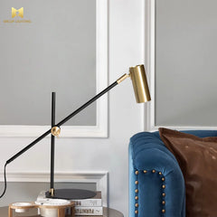 Lýra Nordica – Lampara Mesita de Noche modernas de Hierro Regulable