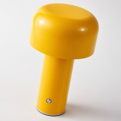 Lámpara de mesa táctil inalámbrica: luz cálida a fría, delgada y portátil amarillo 2