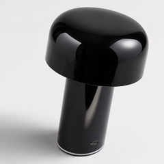 Lámpara de mesa táctil inalámbrica: luz cálida a fría, delgada y portátil negro 2