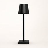Nébula Minimal Lampara de mesa sin cable negro