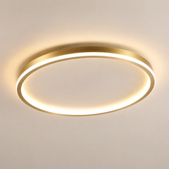 Orla – Lámpara de Techo LED Circular Ultrafina oro 2