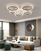 Orión Ventilador de Techo con Luz LED, Control por App y Mando a Distancia, 90cm