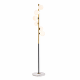 Spira lampara de pie escultórica minimalista LED