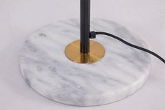 Spira lampara de pie escultórica minimalista LED