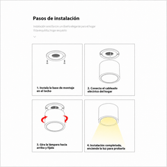 Vesta_-_Foco_Downlight_de_Superficie_LED_Orientable_de_Aluminio_para_Techo_blanco_instalacion1