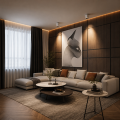 Vesta - Foco Downlight de Superficie LED Orientable de Aluminio para Techo blanco lifestyle 3