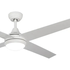 Hélix Ventilador de Techo con Luz LED, Motor DC 60W, 6 Velocidades Silenciosas y Temporizador Programable