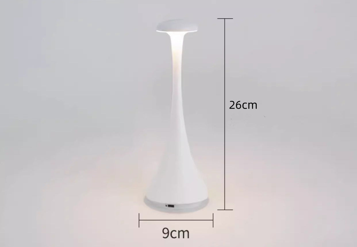 Cáliz Lámparas de Mesa Inalámbricas blanco 2