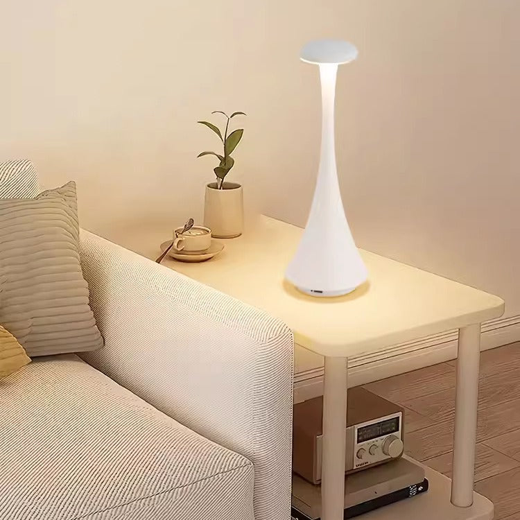 Cáliz Lámparas de Mesa Inalámbricas blanco