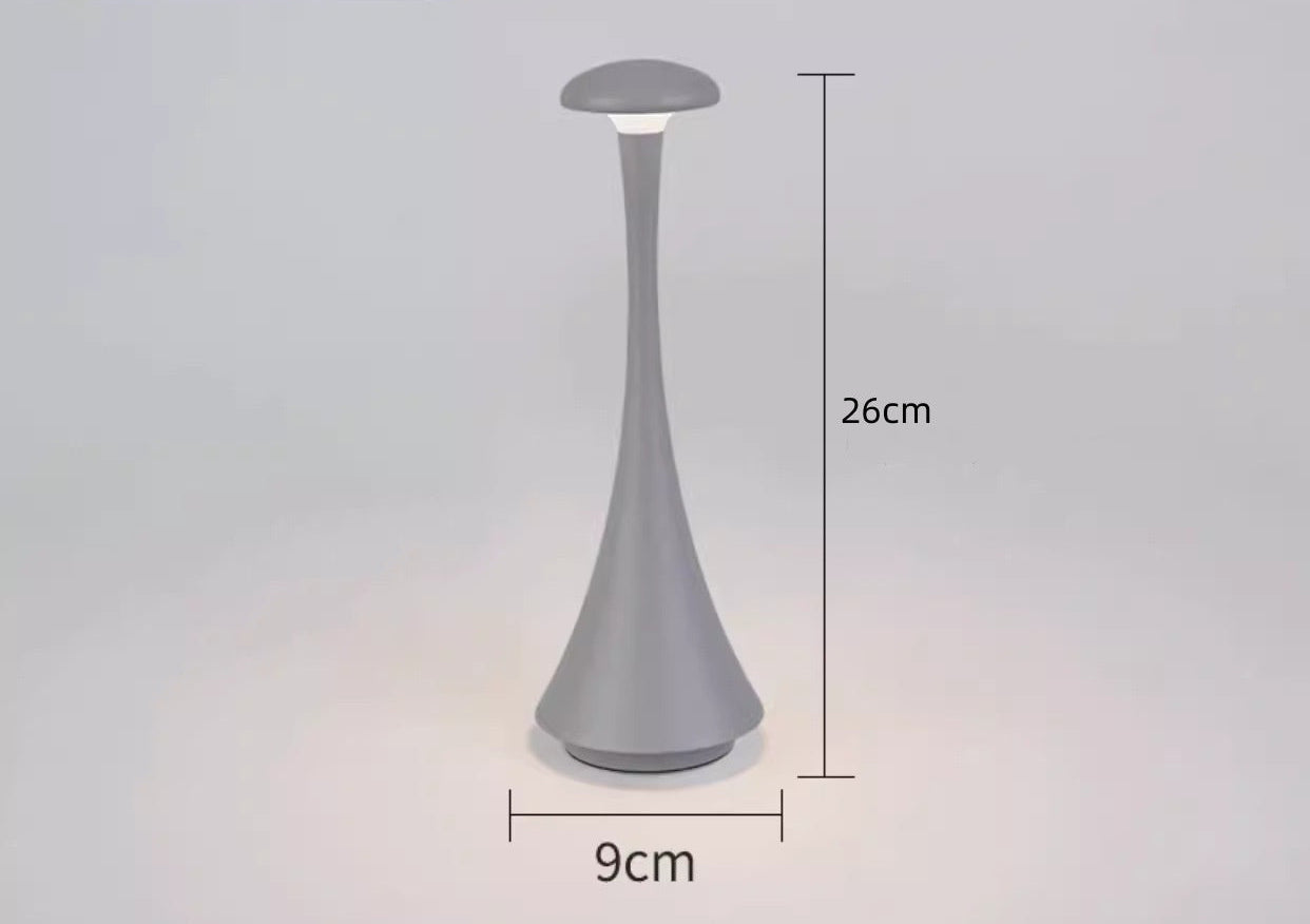 Cáliz Lámparas de Mesa Inalámbricas gris