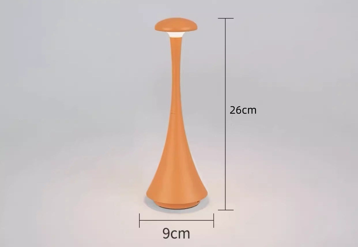 Cáliz Lámparas de Mesa Inalámbricas naranje2