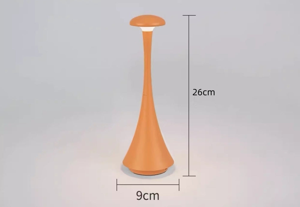 Cáliz Lámparas de Mesa Inalámbricas naranje2