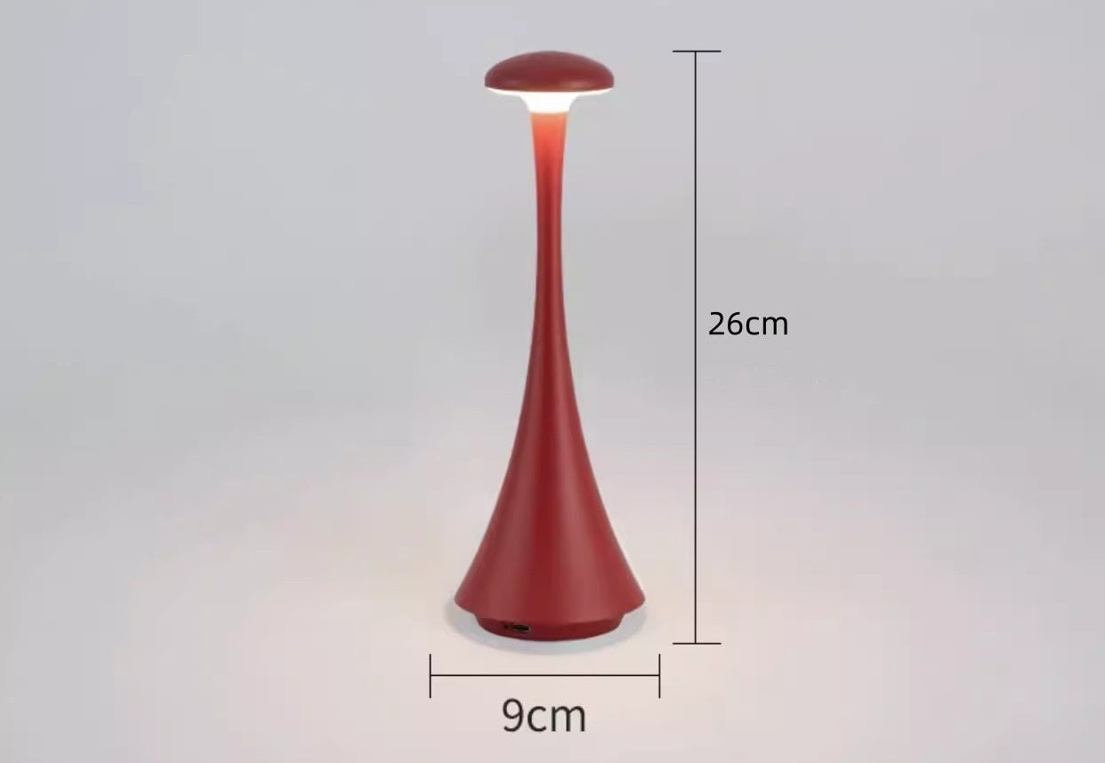 Cáliz Lámparas de Mesa Inalámbricas rojo
