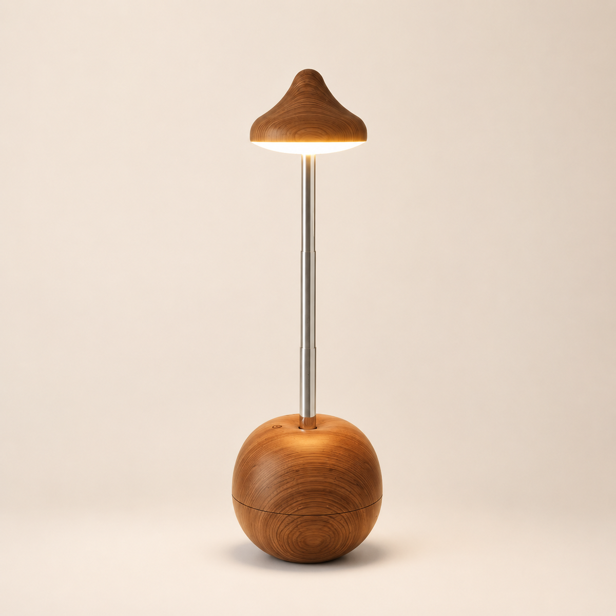 Equilibra Nova lampara de mesa USB recargable LED regulable con control táctil y mando (3000–6000K)