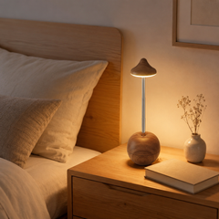 Equilibra Nova lampara de mesa USB recargable LED regulable con control táctil y mando (3000–6000K) 2