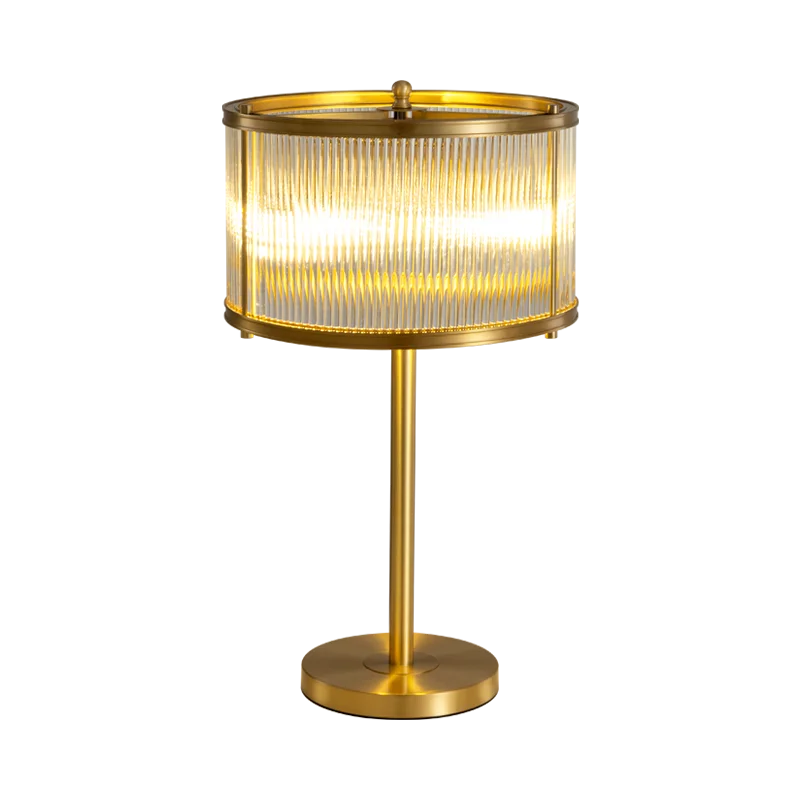 BravaLuz lámpara de mesa dorada E27 LED 3500K