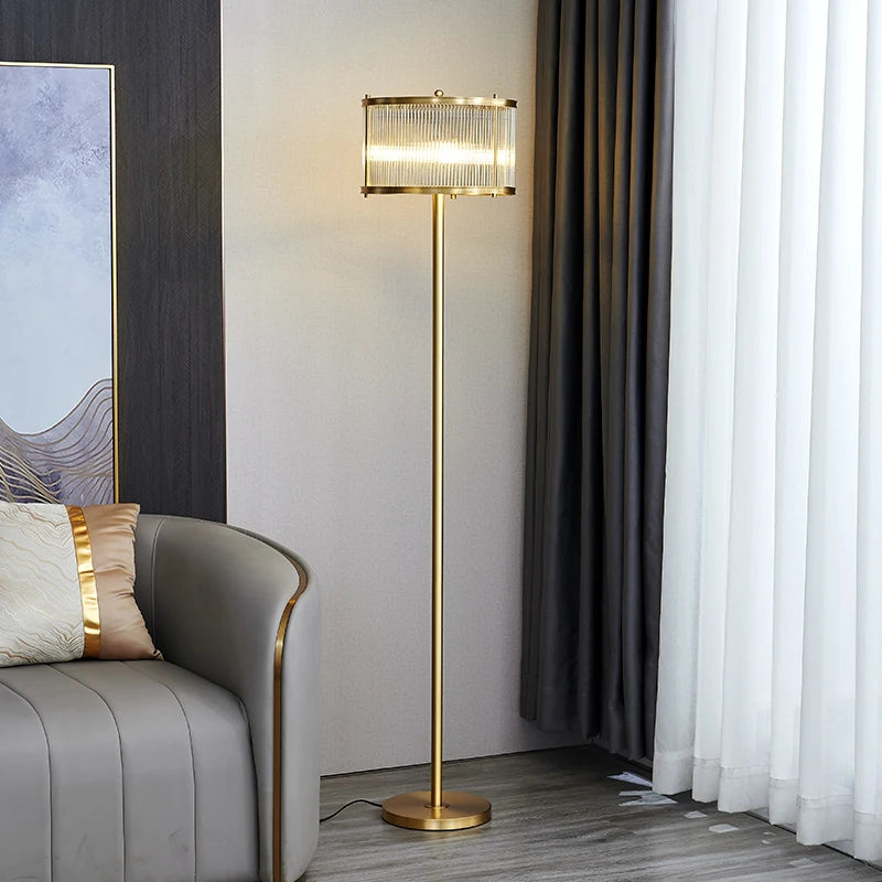 BravaLuz lámpara de mesa dorada E27 LED 3500K