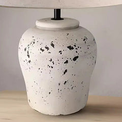 Terracota Lumina – Lámpara de Mesa Cerámica Retro