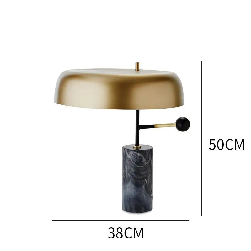 Márbelo Pro – Lámpara de Mesa de Mármol Moderna