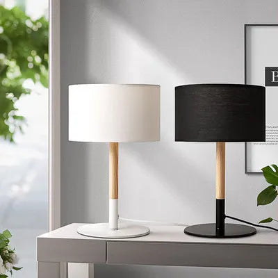 LúminaSeda lámpara de mesa táctil posmoderna E27 2700–6000K (CRI 90)
