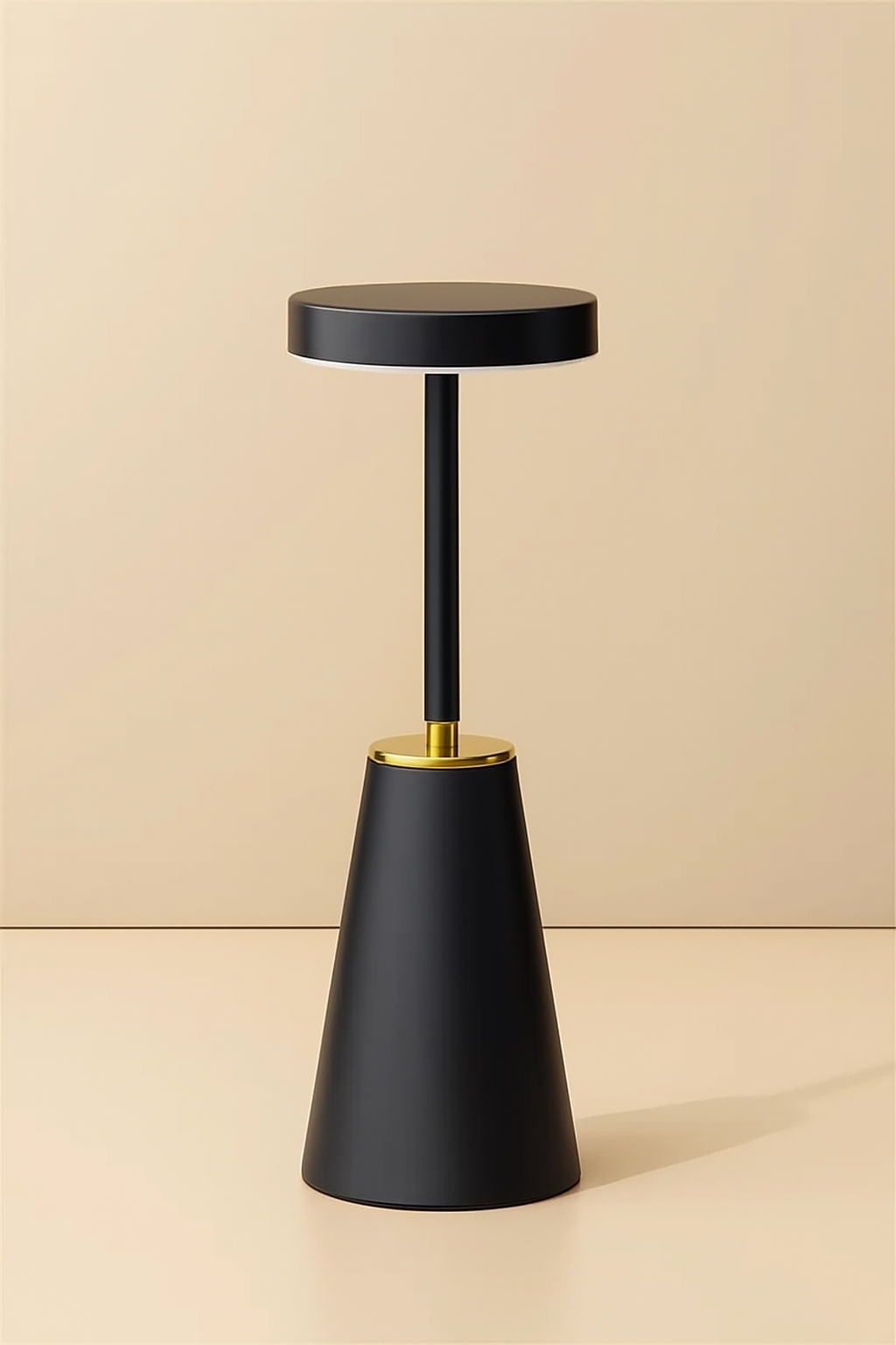 Lámpara de mesa moderna táctil sin cables – Luz cálida 3000K recargable