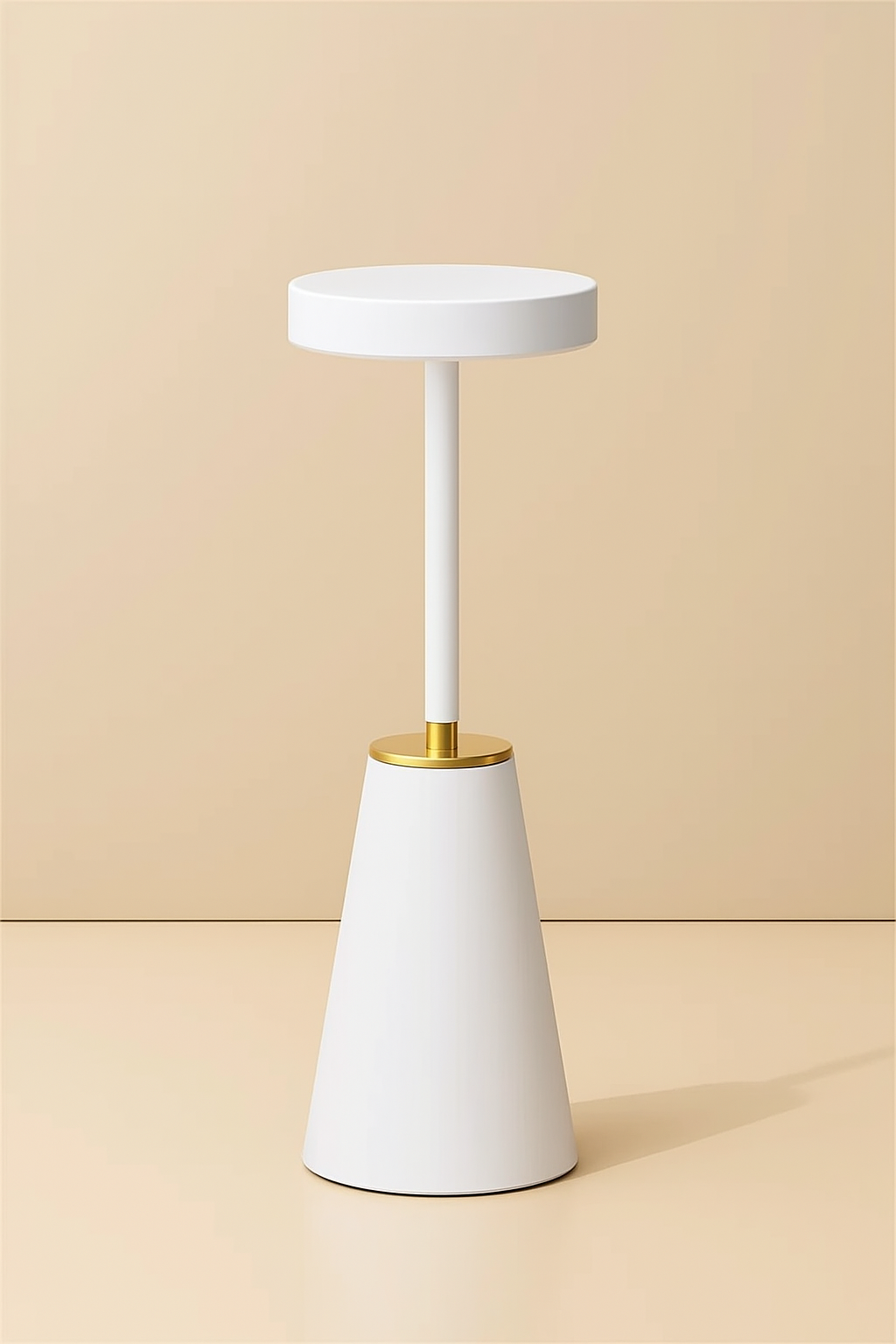 Lámpara de mesa moderna táctil sin cables – Luz cálida 3000K recargable