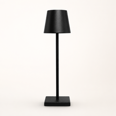 Nébula Minimal Lampara de mesa sin cable negro