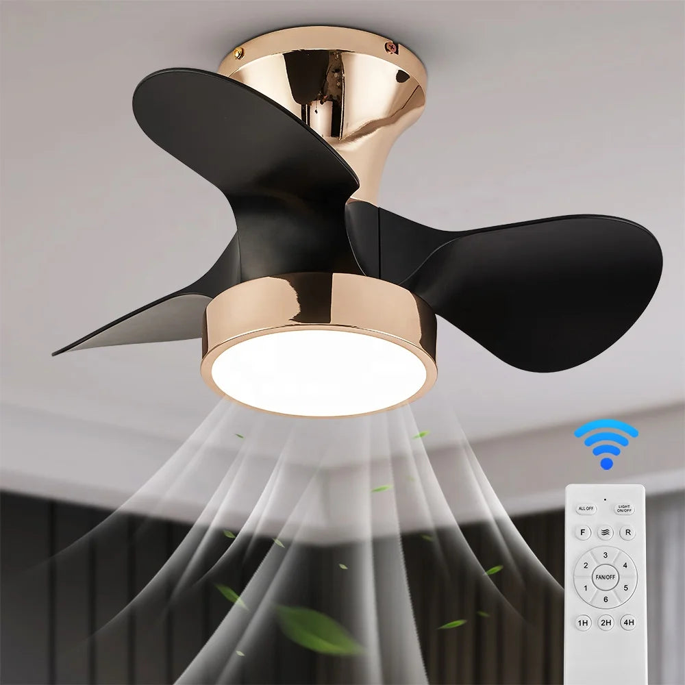 Nordik Ventilador de Techo Inteligente con Luz LED y Tecnología Inverter