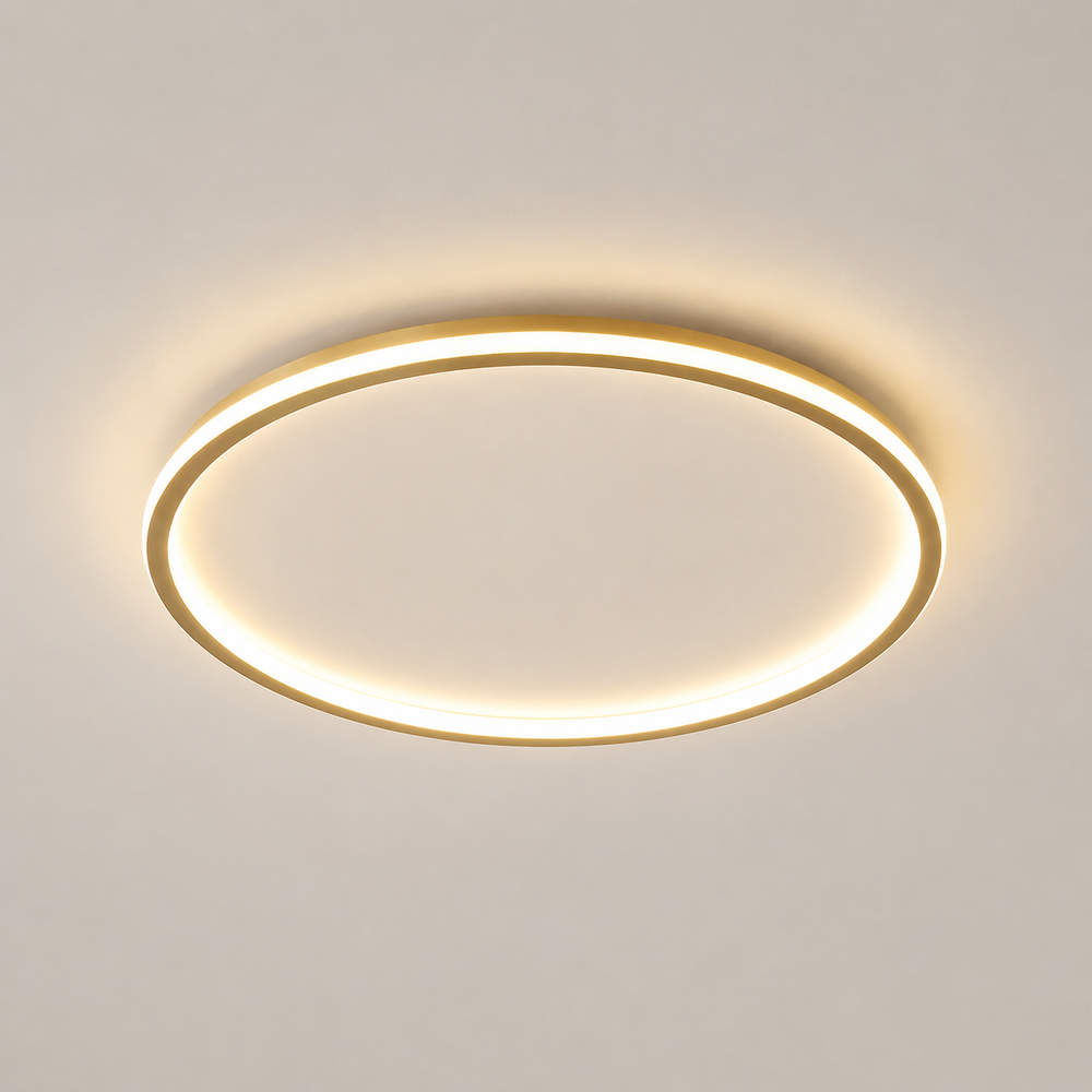 Orla – Lámpara de Techo LED Circular Ultrafina Moderna oro