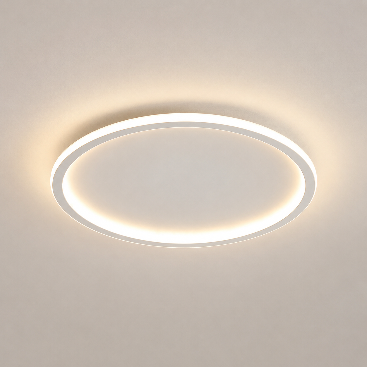 Orla – Lámpara de Techo LED Circular Ultrafina blanco