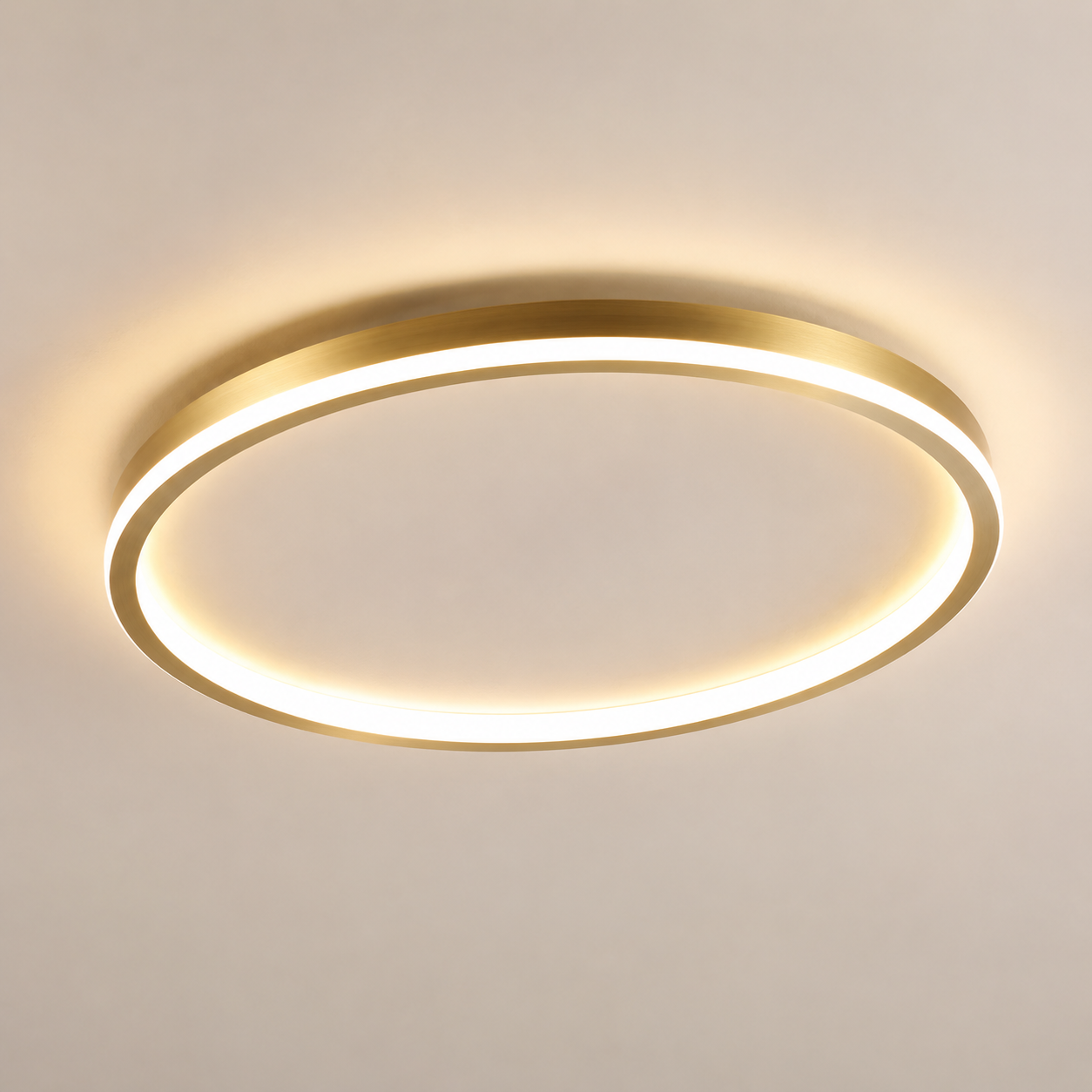 Orla – Lámpara de Techo LED Circular Ultrafina oro 2