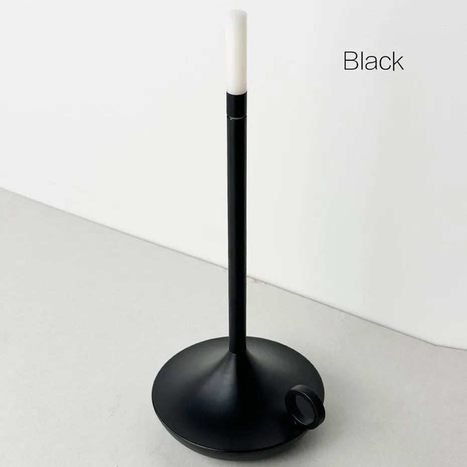 Lámpara de mesa LED inalámbrica y recargable Wick