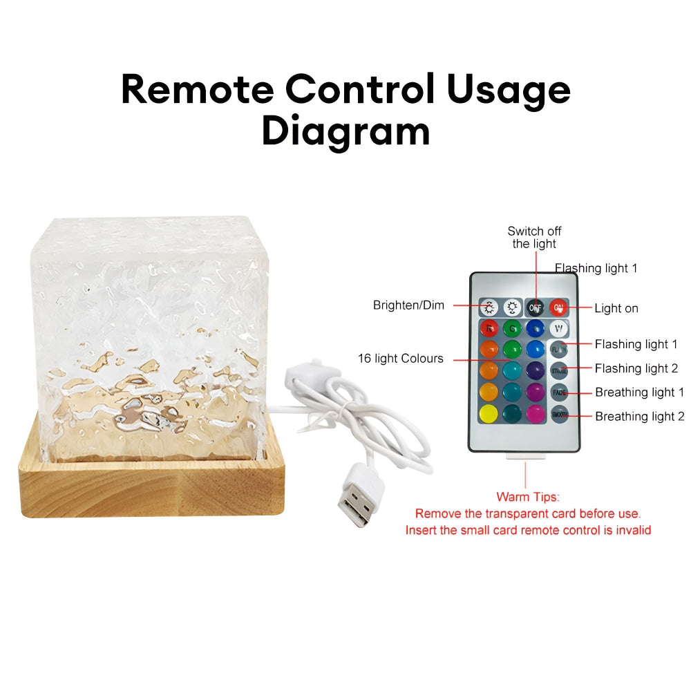 Proyector de olas oceánicas de 16 colores: ambiente perfecto para cualquier habitación.